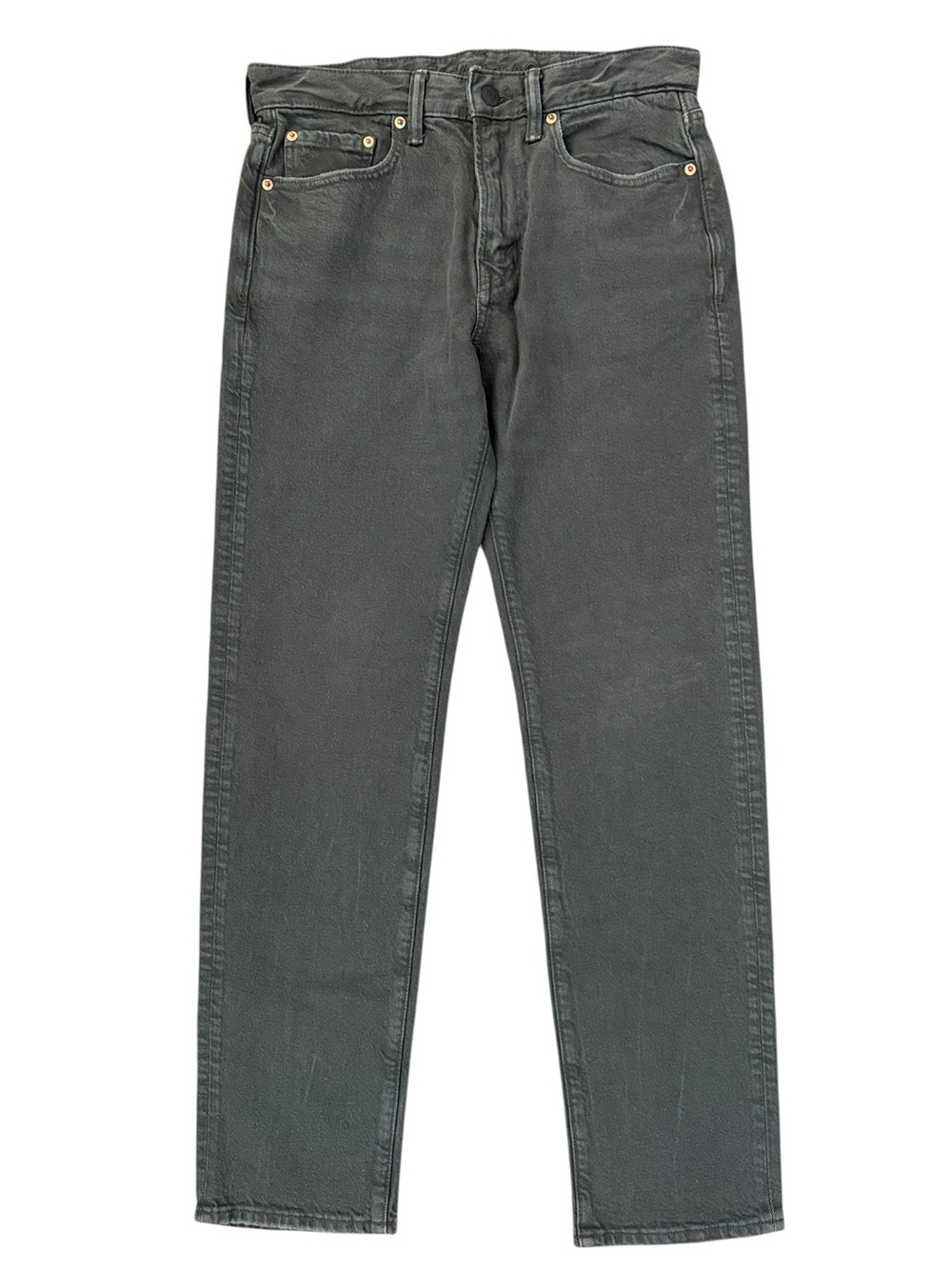 American Eagle EasyFlex Slim Straight Jeans Gray Stretch 30x32 Fits 30x30 2025
